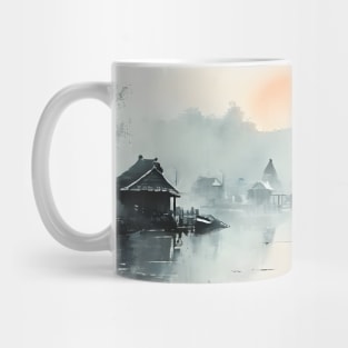 ink painting Mug